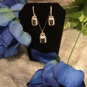 The girl with the blue Diamond earrings.......